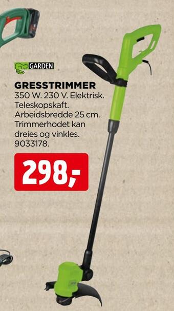 jem & fix Gresstrimmer tilbud