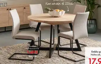 Fagmøbler Lina stol tilbud