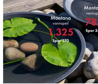 Fagmøbler Montana vannspeil tilbud