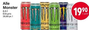 Nærbutikken Alle Monster tilbud