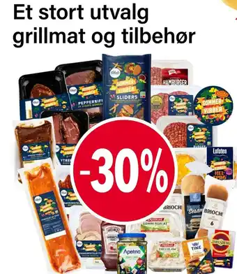Nærbutikken Et stort utvalg grillmat og tilbehør tilbud