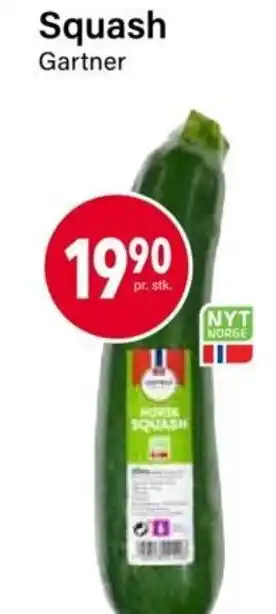 Nærbutikken Squash Gartner tilbud