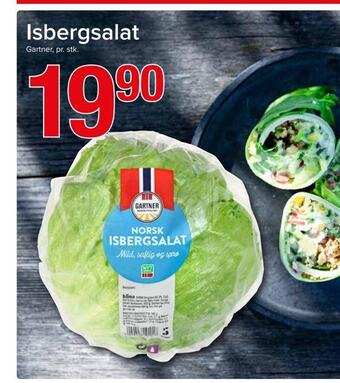 Spar Isbergsalat tilbud