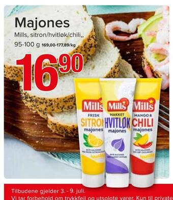 Spar Majones tilbud