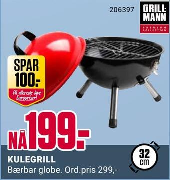 Europris Kulegrill tilbud