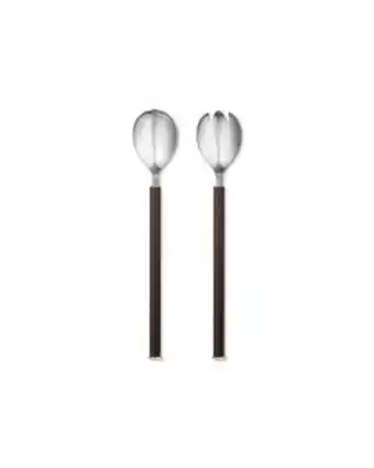 Christiania Glasmagasin Georg jensen bernadotte salatbestikk tre & rustfritt stål tilbud