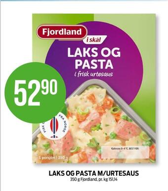 Kiwi Laks og pasta m/urtesaus tilbud