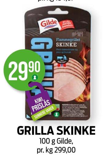 Kiwi Grilla skinke tilbud