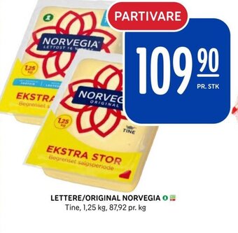 Rema 1000 LETTERE/ORIGINAL NORVEGIA tilbud