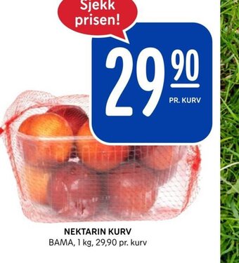 Rema 1000 NEKTARIN KURV tilbud