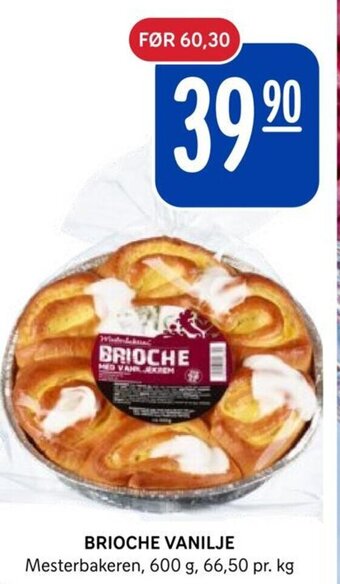 Rema 1000 BRIOCHE VANILJE tilbud