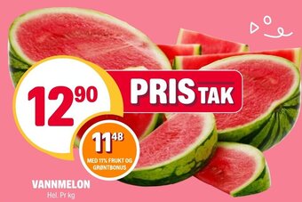Coop Extra VANNMELON tilbud