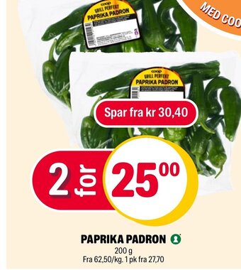 Coop Extra PAPRIKA PADRON tilbud