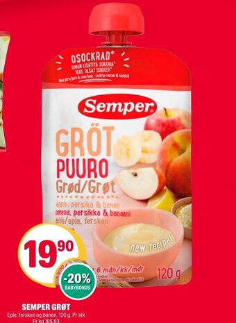 Coop Extra SEMPER GRØT tilbud