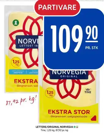 Rema 1000 Lettere/original norvegia tilbud