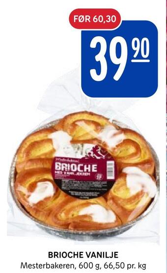 Rema 1000 Brioche vanilje tilbud