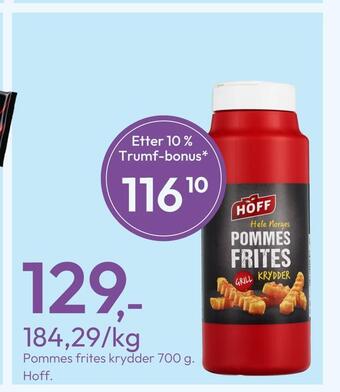 Pommes frites krydder