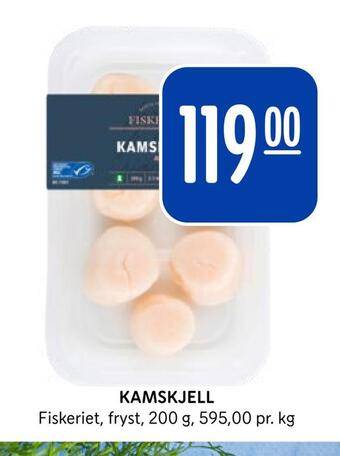 Rema 1000 Kamskjell tilbud