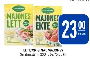 Rema 1000 Lett/original majones tilbud