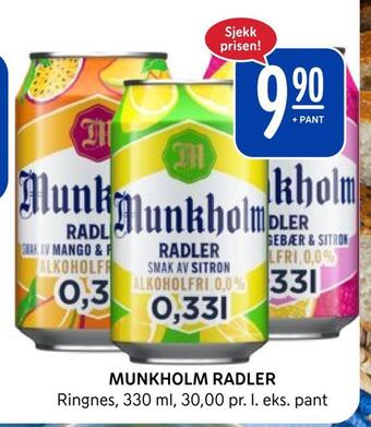 Rema 1000 Munkholm radler tilbud