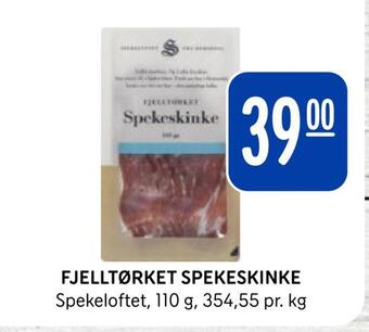 Rema 1000 Fjelltørket spekeskinke tilbud