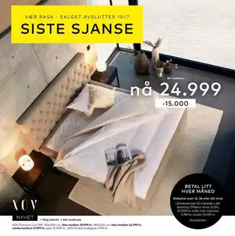 Skeidar Xov premium lux tilbud