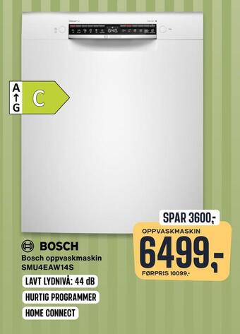 Skousen Bosch oppvaskmaskin tilbud