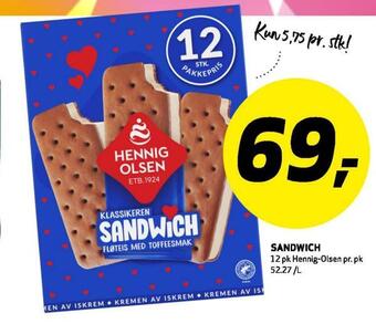 Bunnpris Sandwich tilbud
