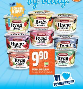 Coop Obs Fjordland lunsj tilbud