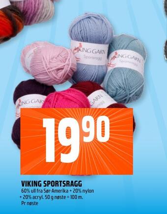Coop Obs Viking sportsragg tilbud