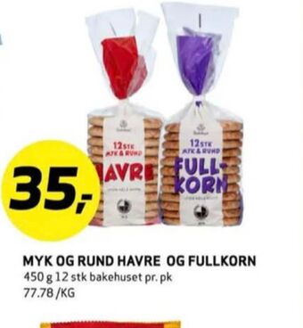 Bunnpris Myk & rund brød tilbud