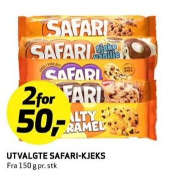 Bunnpris Safari kjeks tilbud