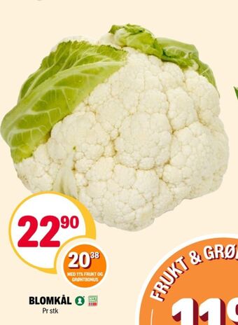 Coop Extra Gartner blomkål tilbud