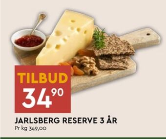 Coop Mega Jarlsberg skæreost tilbud
