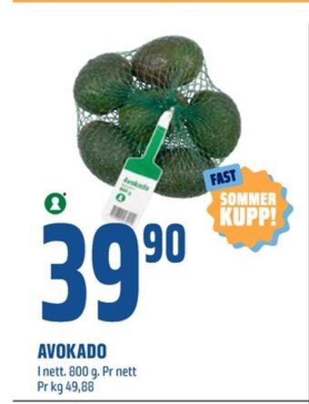 Coop Obs Ukjent avokado tilbud