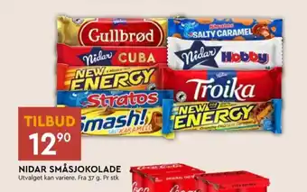 Coop Mega Gullbrød sjokoladebar tilbud
