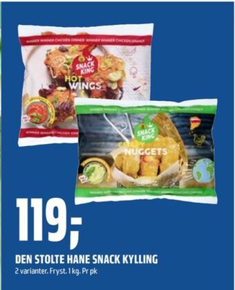 Coop Obs Den stolte hane kyllingnuggets tilbud
