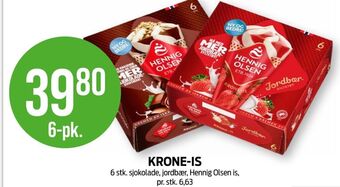 Kiwi Hennig-olsen isvafler tilbud
