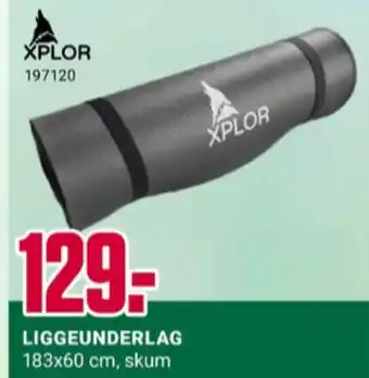 Europris Xplor liggeunderlag tilbud