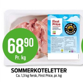 Kiwi First price koteletter tilbud