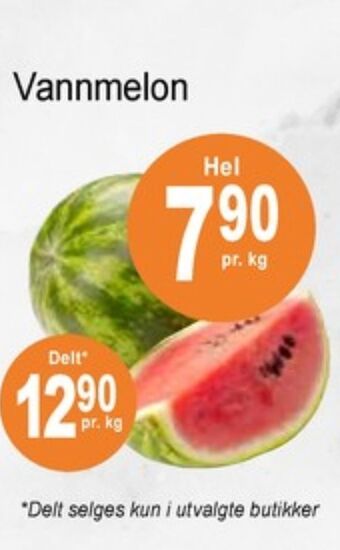 Joker Ukjent vannmelon tilbud