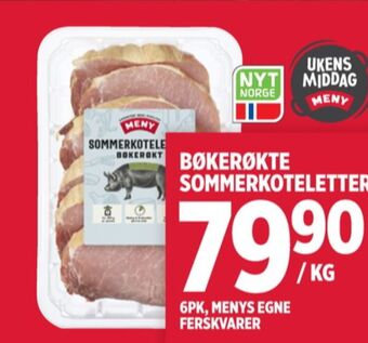 Meny Meny koteletter tilbud