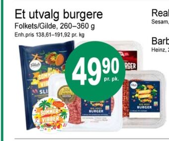 Joker Folkets hamburger tilbud