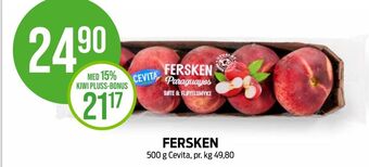 Kiwi Cevita fersken tilbud