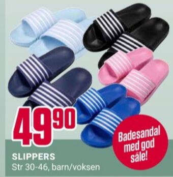 Europris Ukjent slippers tilbud