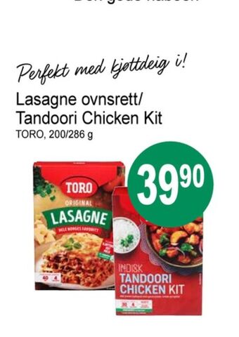 Joker Toro pastaretter tilbud