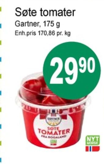 Joker Gartner tomater tilbud