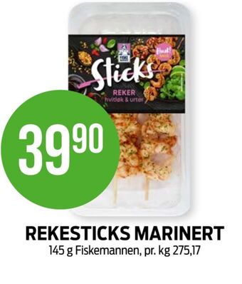 Kiwi Fiskemannen grillspyd tilbud
