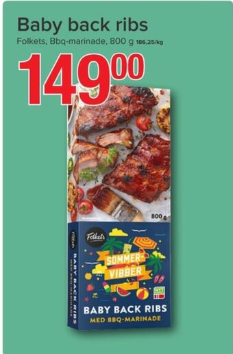 Eurospar Folkets spareribs tilbud