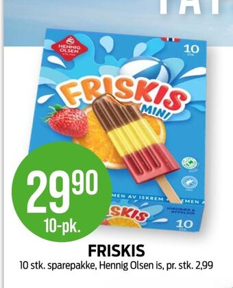 Kiwi Friskis ispinner tilbud